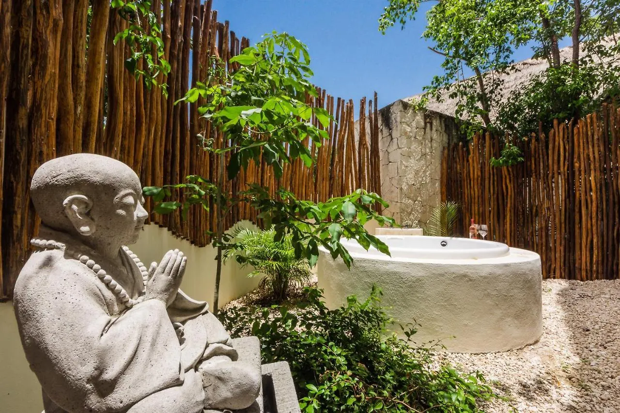 Poolside Bliss Private Terrace And Jacuzzi Apartment Tulum Mexico